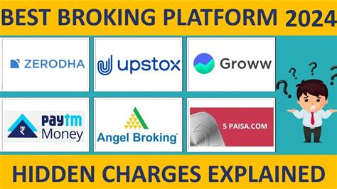 Best Stock Trading App 2024 Zerodha Vs Upstox Vs Angel Broking Vs