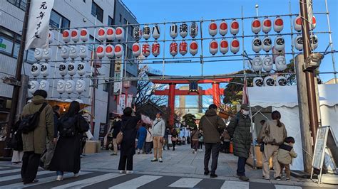 Fhd Hatsumode Tomioka Hachimangu Shrine And