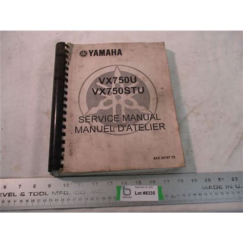 Yamaha service manual