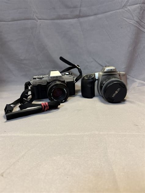 retro minolta cameras badgers auctions