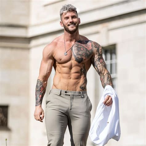 Bearded Tattooed Men Sexy Bearded Men Sexy Men Hunks Men Hot Hunks Handsome Male Models