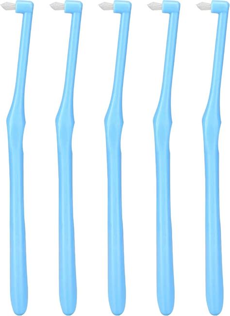 Meomou End Tuft Toothbrush Soft Bristles Sulcus Toothbrush For Hard To Reach Areas Orthodontic