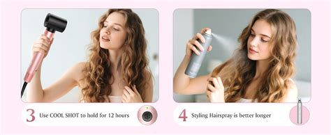 Amazon Brightup 5 In 1 High Speed Hot Air Styler 1400W Powerful 120000RPM Hair Dryer