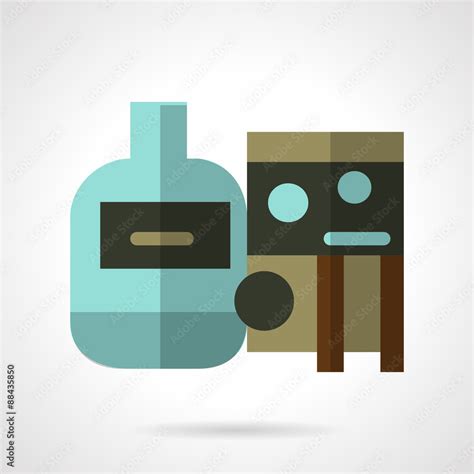 Flat vector icon for water tank Stock Vector | Adobe Stock