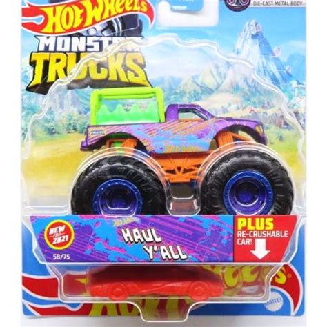 Hot Wheels Monster trucks kaskadérské kousky Haul Y All KIDS sk