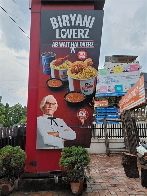 Menu At Kfc Pune Show Room No 1