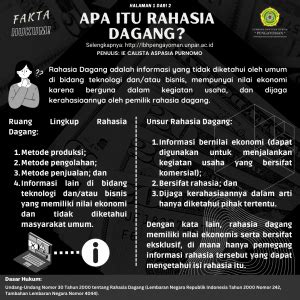 Apa Itu Rahasia Dagang? - LBH "Pengayoman" UNPAR