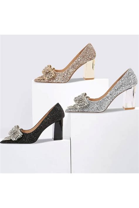 TrendyAnka Lady Princess Gümüş Nude Şeffaf Kristal Fiyonk Taşlı