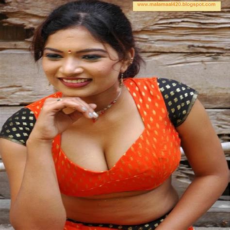 Hot Desi Girls Mallu S Desi Mallu Bhabhi Hot In Orange Blouse Hot