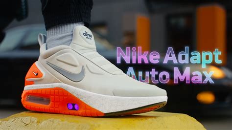 Кроссовки с автошнуровкой! Обзор Nike Adapt AutoMax - YouTube