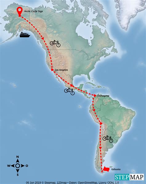 Our route – Turtles on Wheelies