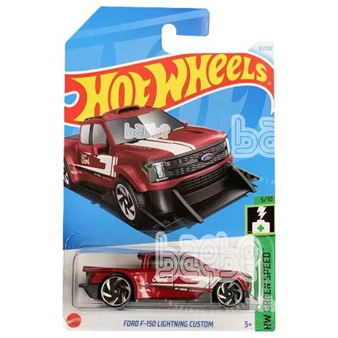 Hot Wheels Ford F Lightning Custom Hw Green Speed Toy Store