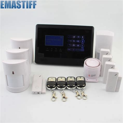 Emastiff Lcd Wireless Gsm Home Burglar Intruder Alarm System Pet