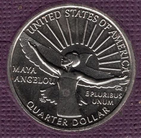 D Maya Angelou American Women Quarters For Sale Buy