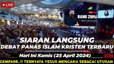 Live Zulkifli M Abbas Diskusi Lintas Agama Terbaru Hari Ini Kamis