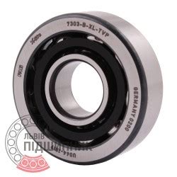 Site's bearing list with ISO/DIN marked 7303B DIN 628-1 - Львівпідшипник