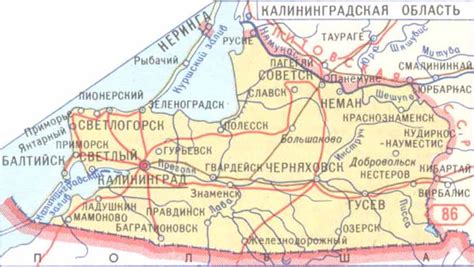 Топографические карты - Калининградская область - Карта из атласа СССР