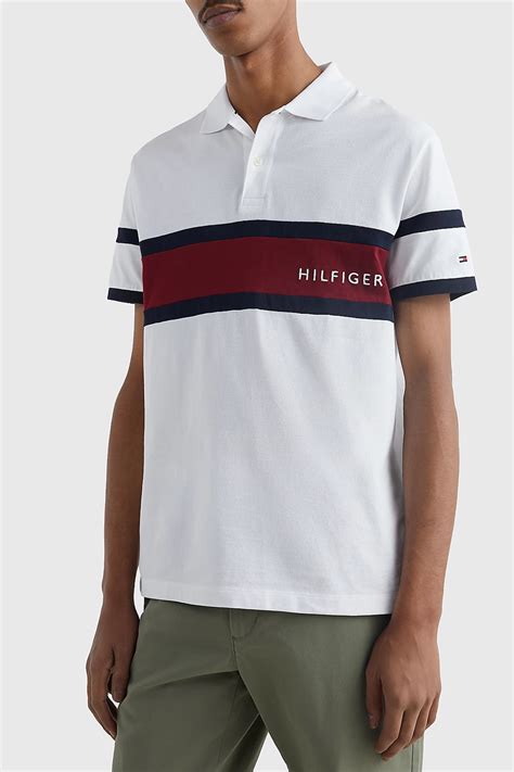 Tommy Hilfiger Erkek Polo T Shirt MW0MW30755 YBR BEYAZ 200882262 Flo