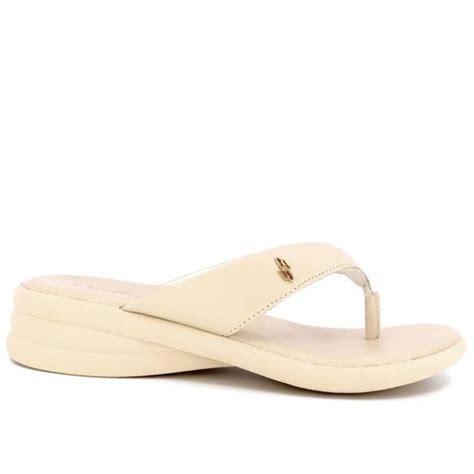 Chinelo Feminino Usaflex Ak1505003 Salto Anabela Vanilla Bizz Store