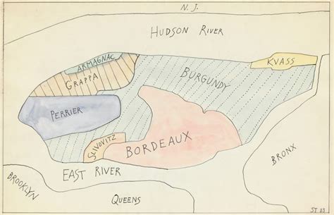 View Of The World From 9th Avenue And Steinbergian Cartography Saul