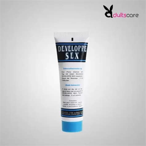 Developpe Sex Cream For Men Delay Gels Adultscare