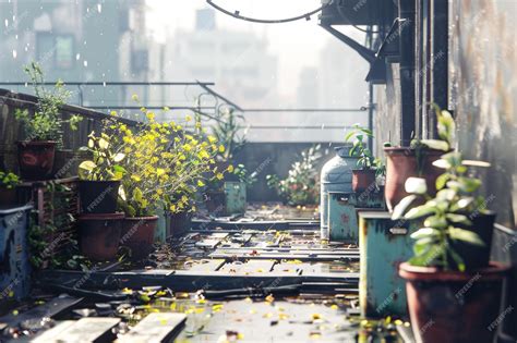 Premium Photo Urban Rooftop Rainwater Harvesting Sanctuaries Oct