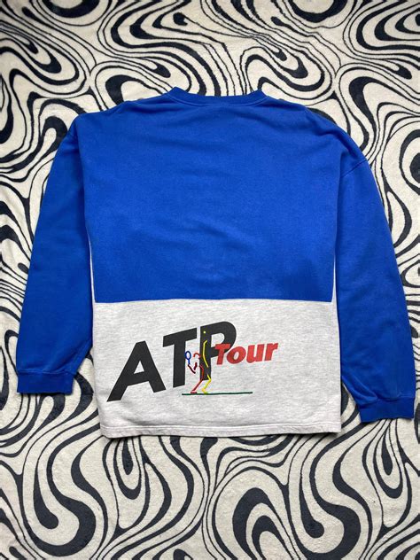 Adidas Adidas Atp Tour Vintage Mens Oversized Sweatshirt Grailed