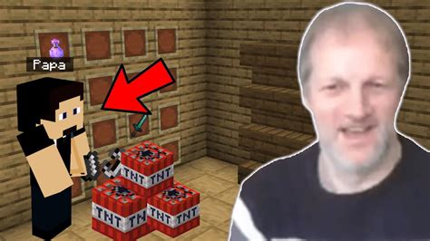 Mein VATER Spielt Zum ERSTEN MAL Minecraft LACHFLASH YouTube