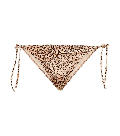 Ulla Johnson Maria Leopard Print Bikini Bottoms Ulla Johnson