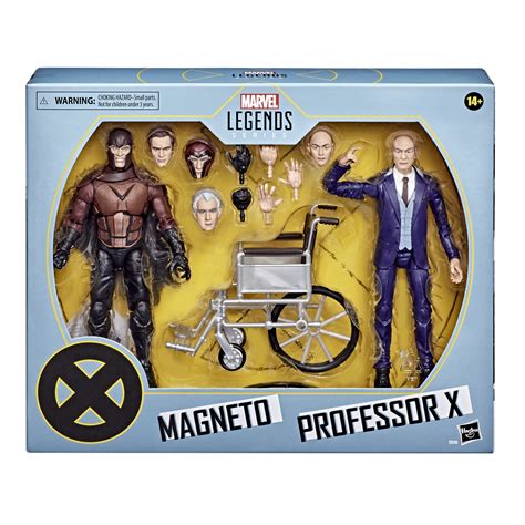 Marvel Legends X Men 20th Anniversary Professor X Magneto Action