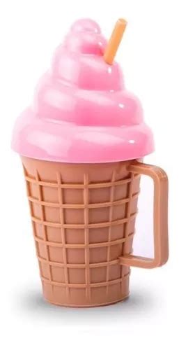 Vaso Cucurucho Souvenir Vasito Helado Con Sorbete Colores