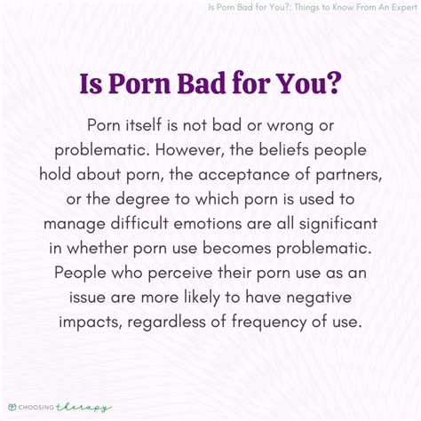 Is Porn Bad For You
