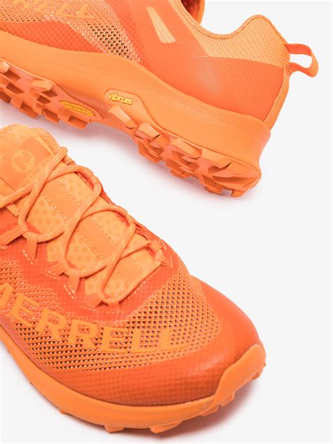 Merrell Orange Long Sky Mesh Sneakers Browns