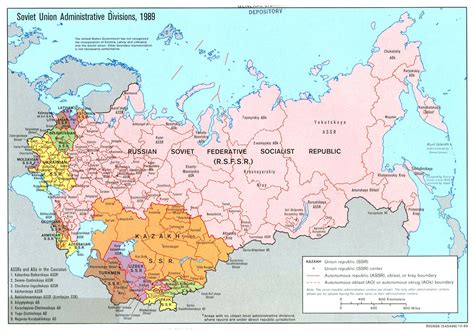 soviet union map