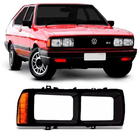 Aro Moldura Farol Passat 1983 A 1988 Cromada Direito