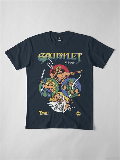 Gauntlet Retro Vintage Arcade Gaming T Shirt For Sale By Jorditarrats