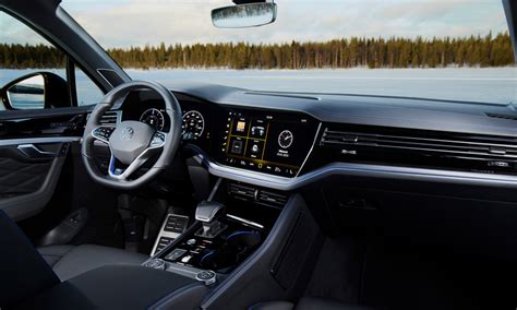 Neuer VW Touareg 2024 Mit Weiterentwickeltem Interieur Wieder Als