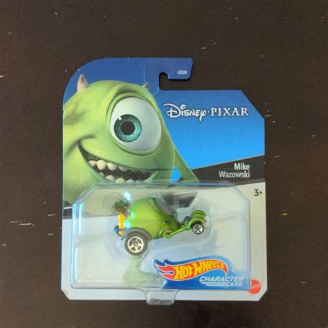Mattel Toys Disney Pixar Mike Wazowski Hot Wheels Character Cars Poshmark