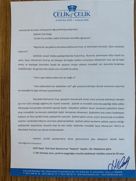 Halil Lker Elik On Twitter Kamuoyuna Duyuru Cem Sayg Isimli