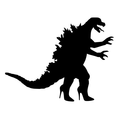 The best free Godzilla silhouette images. Download from 46 free ...