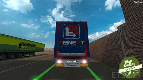 New Reinert Logistics Trailer ETS2 Mods