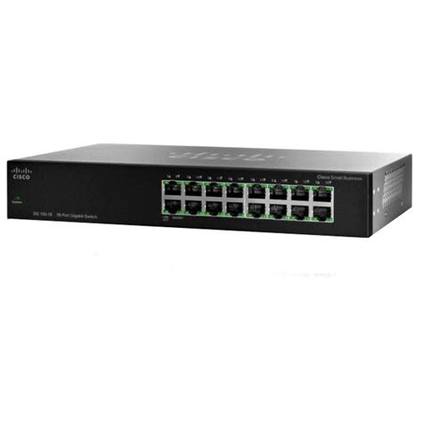 Cisco 16 Port Fast Ethernet Switch 10/100 | SF100-16-UK | City Center ...