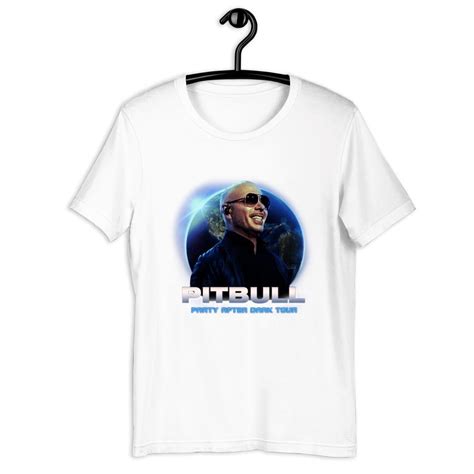 Pitbull Party After Dark Tour T Shirt Pitbull Concert Shirt