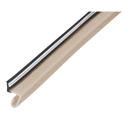 M D 6 34 Ft X 12 In Beige Rubber Door Weatherstrip In The