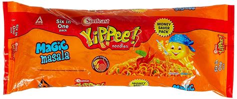 Sunfeast Yippee Magic Masala Noodles 6 In 1 Pack 420g Stores