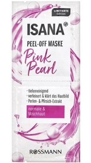 Th Nh Ph N Isana Pink Pearl Peel Off Mask Y