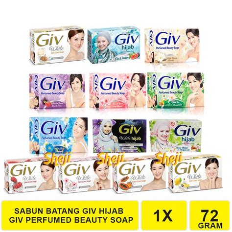 Jual GIV SABUN MANDI BATANG 72 GRAM Shopee Indonesia