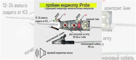 Пробник-тестер-контролька iProbe 12-24V защита K3 купить в Москве | Авито