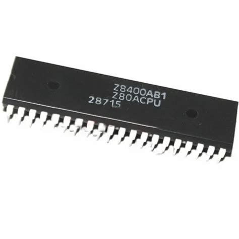 Black Z80 CPU Microprocessor, Model Name/Number: Z0840004PSC at best price in Mumbai