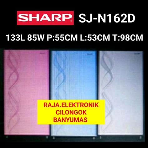 Jual Kulkas Sharp D Lemari Es Sharp Sjn N Kirei Aurora